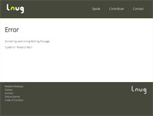 Tablet Screenshot of lnug.org